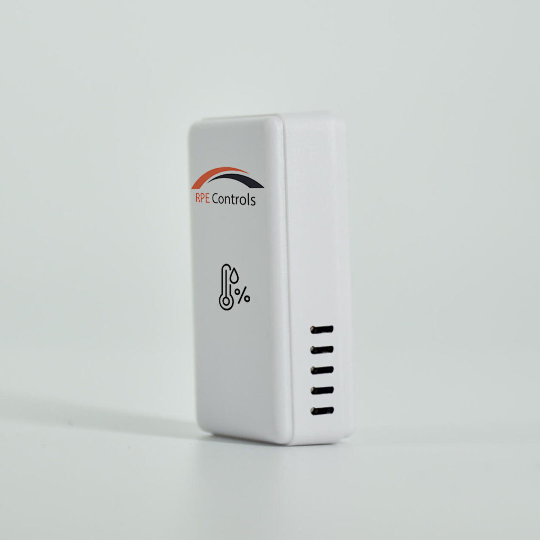 temperature and humidity sensor device side opening